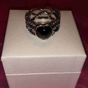 Mi amor Black Ónix Ring